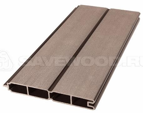 Заборный профиль из ДПК Savewood SW Agger матовый терракот купить в Находке