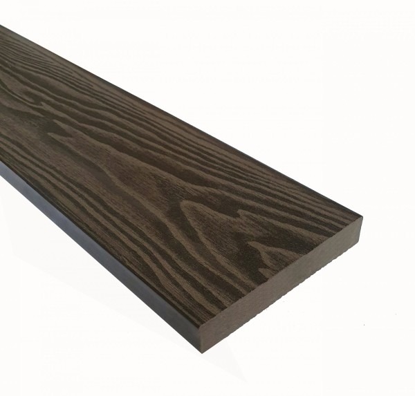 Террасная доска из ДПК Terrapol Смарт 3D Полнотелая без паза Тик Киото купить в Находке