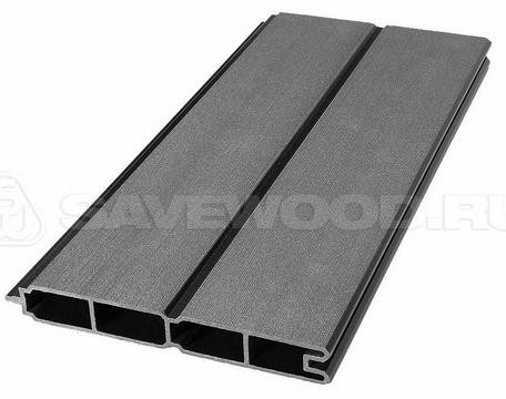 Заборный профиль из ДПК Savewood SW Agger матовый чёрный купить в Находке