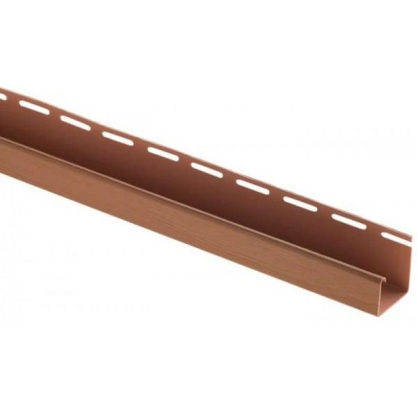 J-профиль Люкс Крашенный, T-15, ВН, Cветлый Дуб купить в Находке