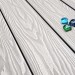 Террасная доска из ДПК Terrapol Смарт 3D Пустотелая с пазом Дуб беленый купить в Находке