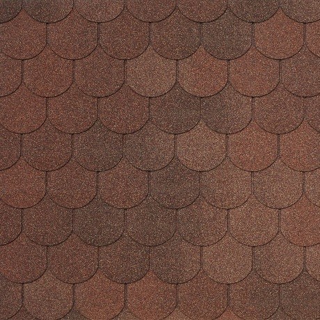 Гибкая черепица Tegola ASSISI terracotta 420 купить в Находке