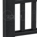 Комплект крышка/юбка для столба SEQUOIA BLACK купить в Находке