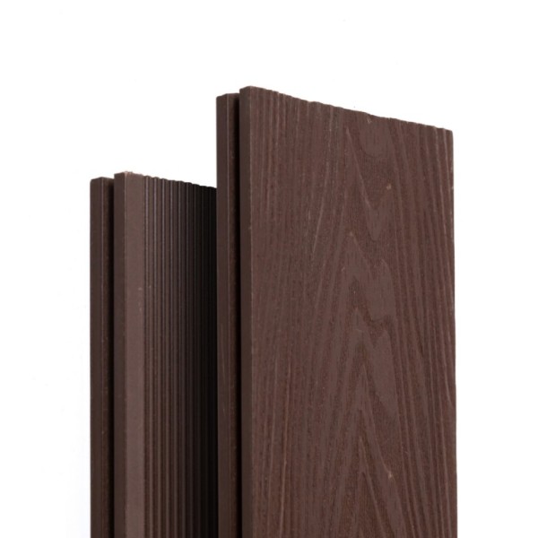 Террасная доска Ecodecking Экстра 3D полнотелая Венге купить в Находке