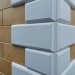 Угол Наружный к Фасадным Термопанелям Доломит Дагестанский Камень 400 мм Белый купить в Находке