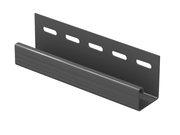 J-планка Ю-пласт Классика графитовая купить в Находке