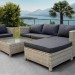 Комплект мебели AFINA плетеной из иск. ротанга YR821G Grey/Grey купить в Находке