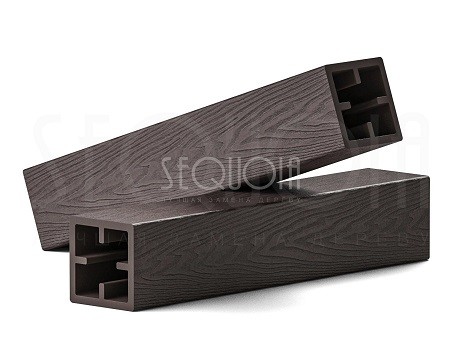 Столб SEQUOIA Evolution 3D WOOD BROWN купить в Находке