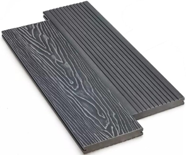 Террасная доска ДПК Deckart Monolit 3D Графит купить в Находке