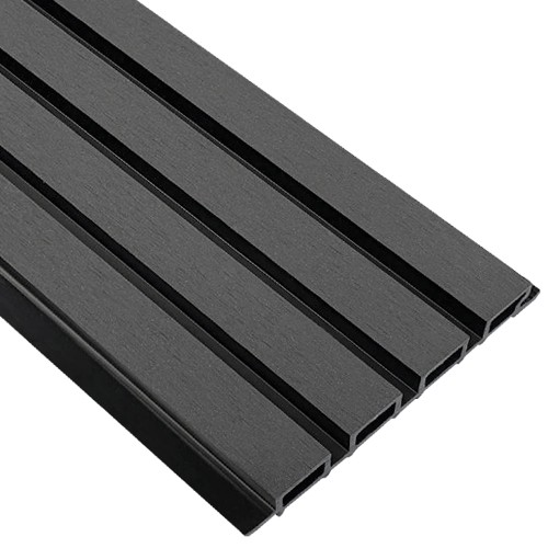 Фасадная реечная панель EasyDecking Wood-X 219х26 Черное дерево купить в Находке