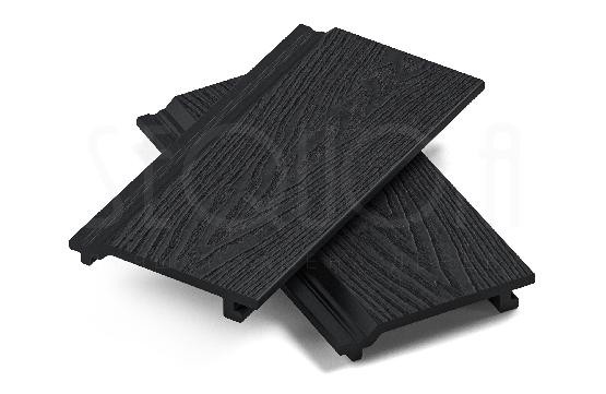 Доска фасадная ДПК 3D SEQUOIA Evolution WOOD BLACK купить в Находке