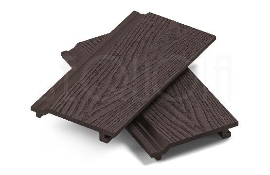 Доска фасадная ДПК 3D SEQUOIA Evolution WOOD BROWN купить в Находке