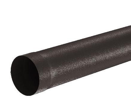 Водосток Aquasistem, Система 150/100 - Труба водосточная 3.00м RR 32 Тёмно-коричневый matt купить в Находке