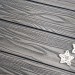 Террасная доска из ДПК Terrapol Смарт 3D Полнотелая с пазом Черное дерево купить в Находке