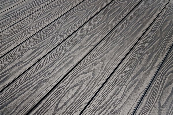 Террасная доска из ДПК Terrapol Смарт 3D Полнотелая с пазом Черное дерево купить в Находке