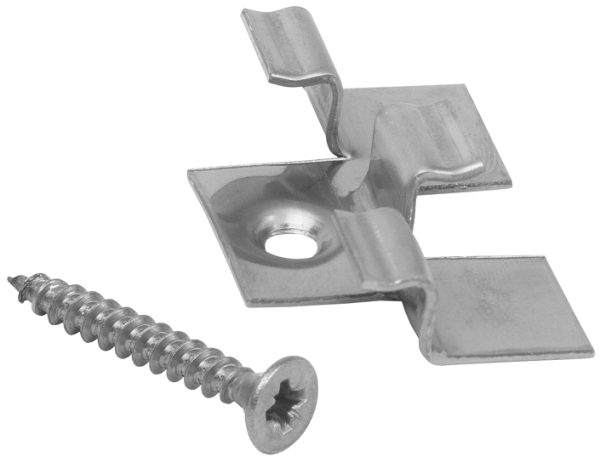 Клипса с саморезом,Grinder бесшовный монтаж 2 mm купить в Находке
