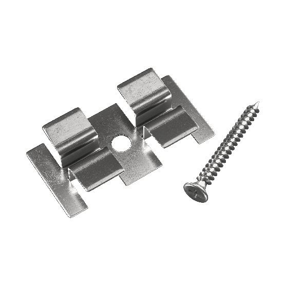 Клипса с саморезом, Grinder шовный монтаж 5 mm купить в Находке