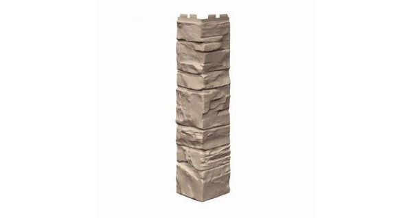 Угол наружный VOX Solid Stone Lazio камень светлая глина купить в Находке