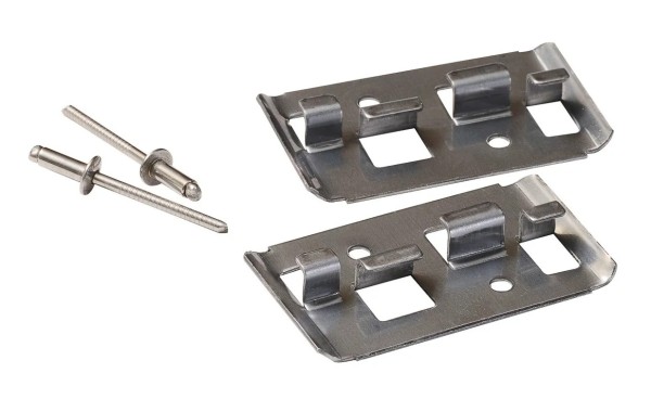 Кляймер Профи с заклёпкой по металлу (нержавейка) купить в Находке