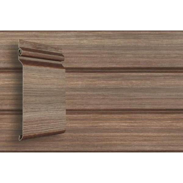 Виниловый сайдинг Grand Line Natural-Брус Tundra - Кедр купить в Находке