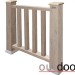 Ограждение из ДПК Outdoor Классик 3D STORM серый микс купить в Находке