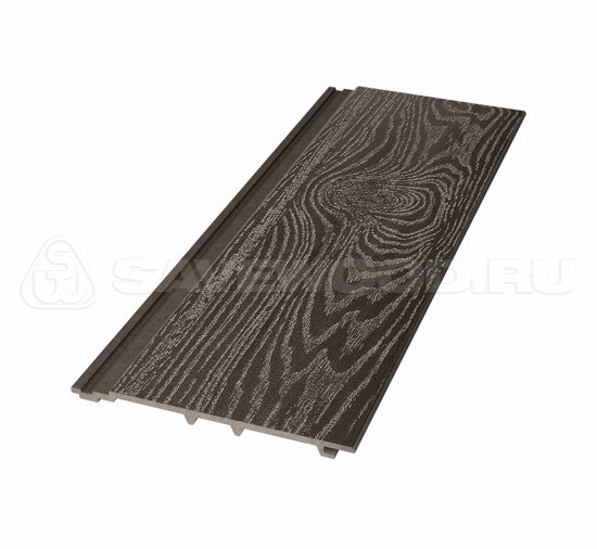 Сайдинг из дпк savewood sw-cedrus тангенциальный распил темно-коричневый купить в Находке