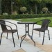 Комплект плетеной мебели AFINA из иск. ротанга Асоль-LR02 LRC-02/LRT-02-D60 Dark Brown купить в Находке