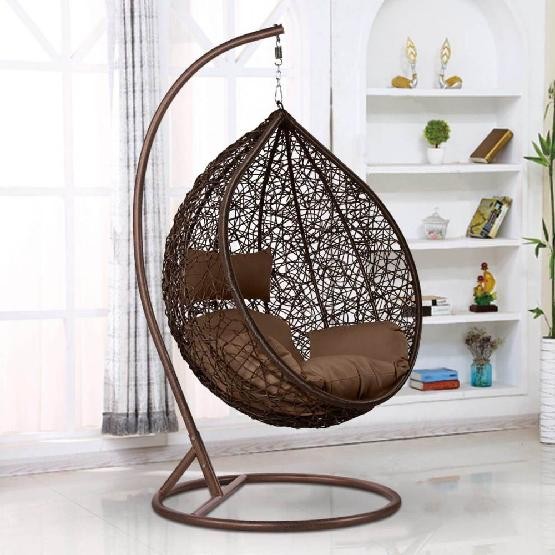 Кресло Подвесное из искусственного ротанга AFM-168A-XL Brown купить в Находке