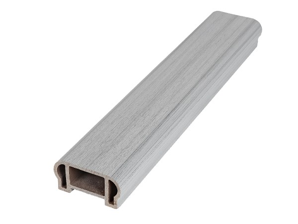 Перила верхнее фигурное Woodvex Co-Extrusion Серый купить в Находке