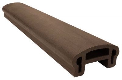 Перила вехнее фигурное Woodvex Select Венге купить в Находке