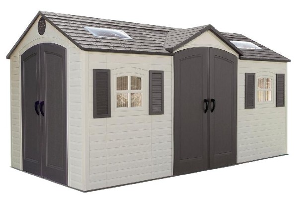 Сарай пластиковый LifeTime 15x8 DD купить в Находке