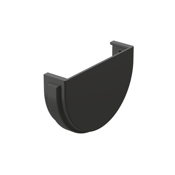 Заглушка желоба Docke Premium Графит купить в Находке