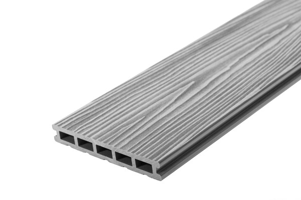 Террасная доска из ДПК RusDecking Unodeck Mogano - Серый купить в Находке
