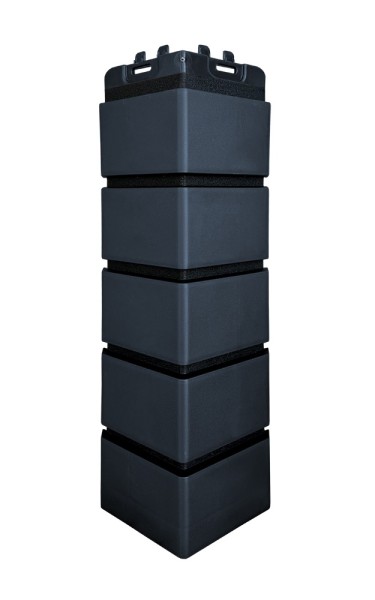 Угол Grand Line клинкерный кирпич ПРЕМИУМ Графит (шов RAL 9005) купить в Находке