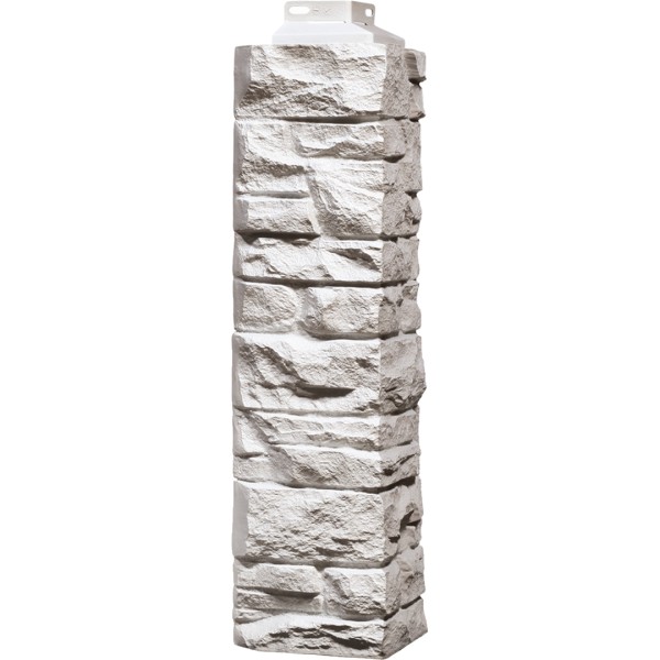 Угол наружный FineBer, Скала, Мелованный белый купить в Находке