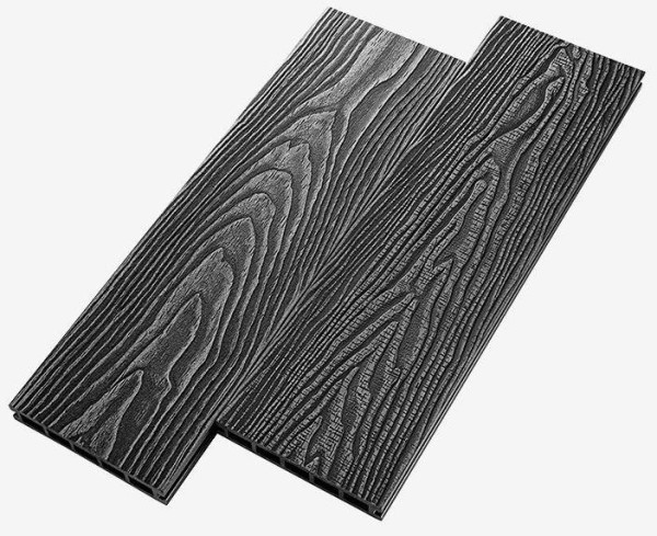 Террасная доска из ДПК RusDecking Unodeck Vintage - Графит купить в Находке