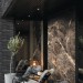 Фиброцементные панели Panda Камень Браун 02420F купить в Находке