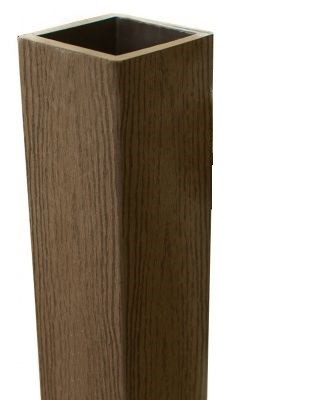 Столб опорный Woodvex Co-Extrusion Кофе купить в Находке