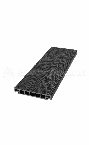 Террасная доска из ДПК SW Salix (S) (R) черный купить в Находке